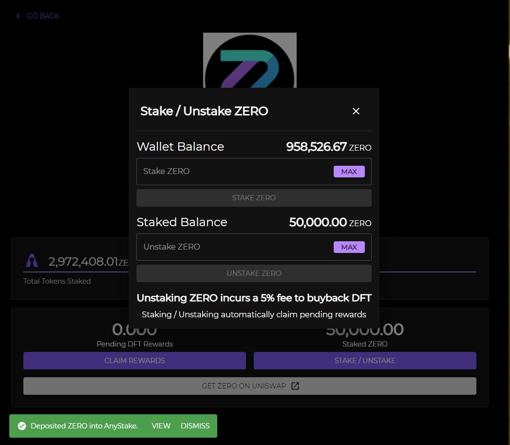 Defiat Staking 6